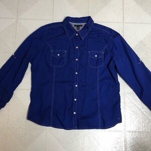 Tommy Hilfiger Blue Button Down Shirt